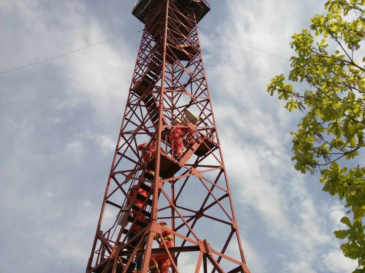 森林防火監(jiān)控系統(tǒng)的安裝